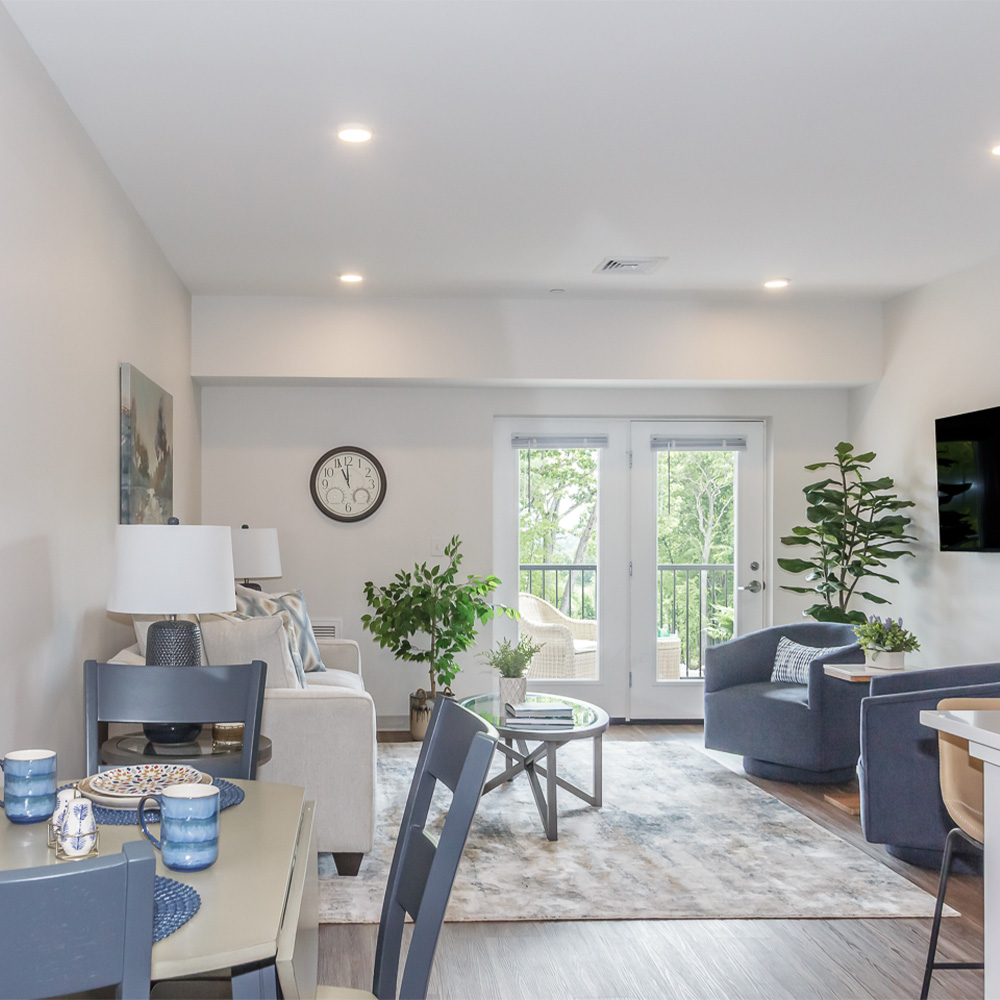 Apartments for rent with bright and spacious interiors